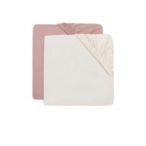 Jollein navlaka za madrac Wild Rose/Ivory 2kom