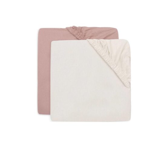 Jollein navlaka za madrac Wild Rose/Ivory 2kom