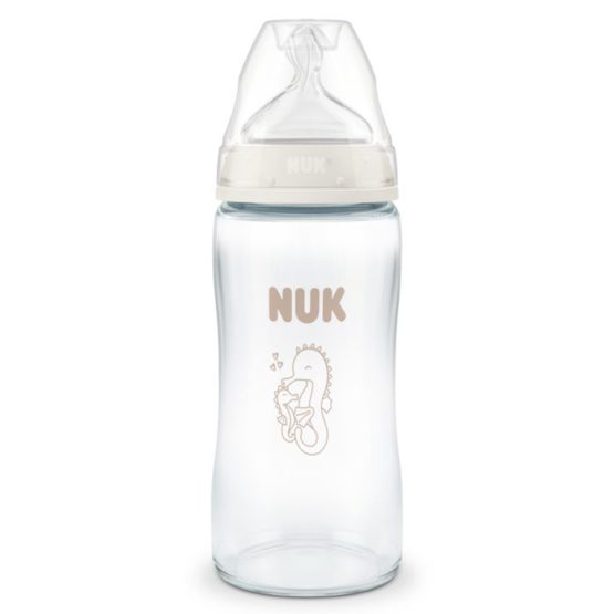 NUK BOCA FIRST CHOICE S INDIKATOROM TEMPERATURE 240ml. STAKLO