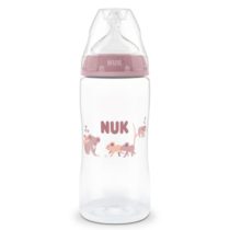 NUK BOCA FIRST CHOICE S INDIKATOROM TEMPERATURE 300ml.-Roza