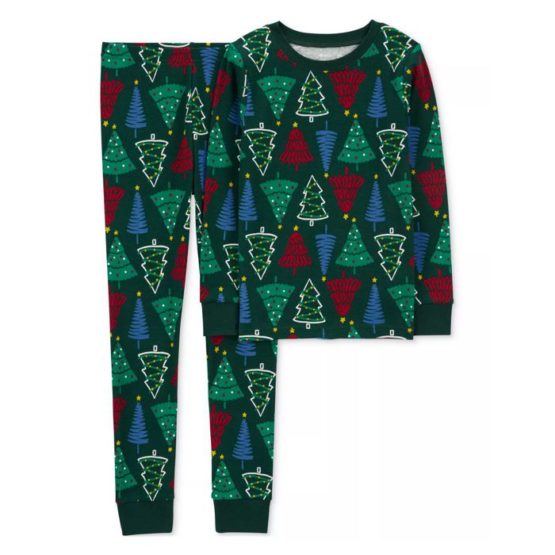 Carter’s pamučna dvodijelna praznična pidžama 2-5 god.
