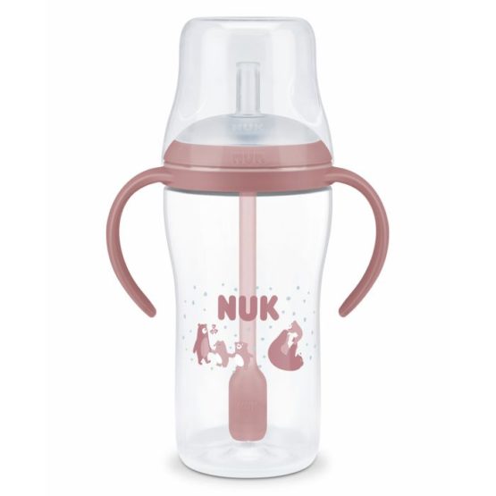 NUK Perfect Match Boca za učiti piti sa slamkom 260ml. – Mede