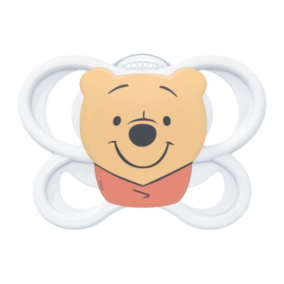 NUK Perfect Match Air duda Disney Winnie the Pooh-Medo glava 0-6mj