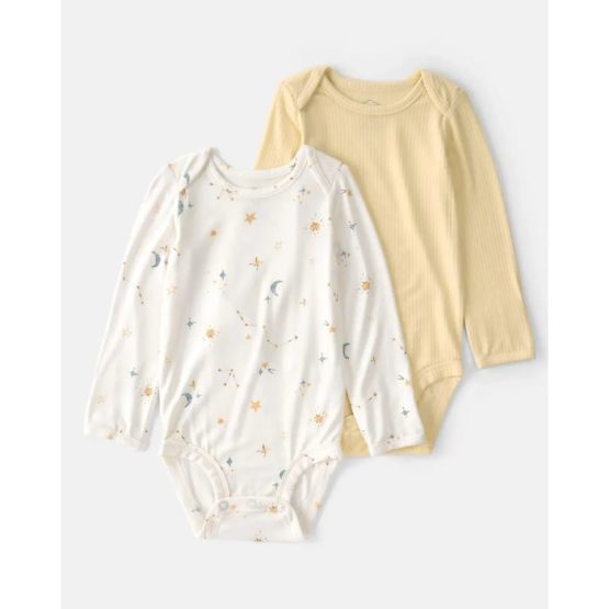 CARTER’S Bodi za bebe od viskoze 2 kom