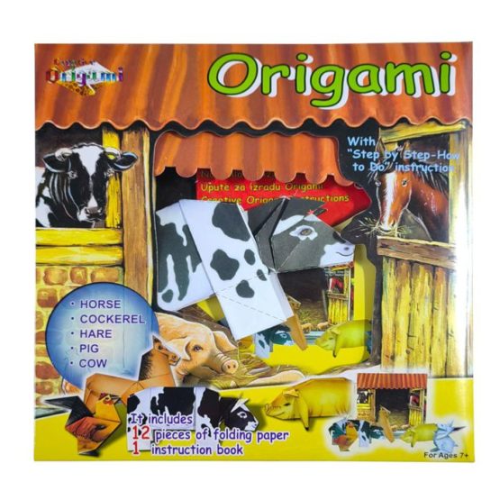 ORIGAMI – Domaće životinje