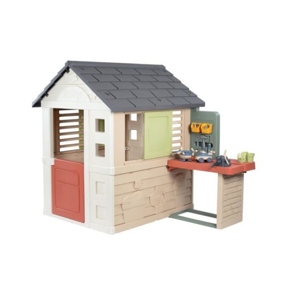 SMOBY kuća Nature s radionicom 151 x 111 x 127 cm