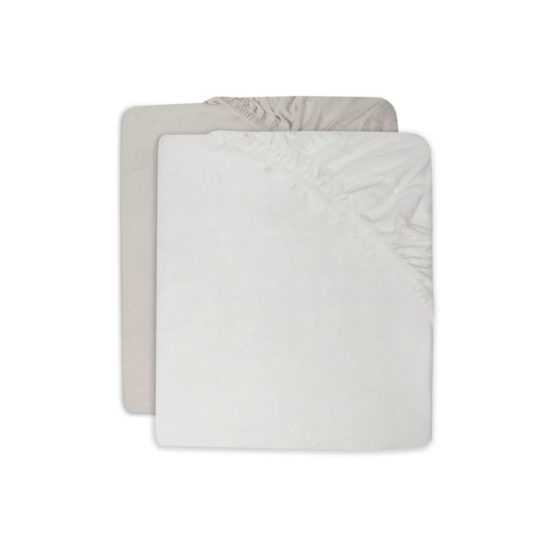 Jollein navlaka za madrac Ivory/White 2kom