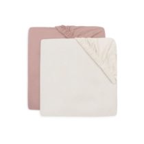 Jollein navlaka za madrac Wild Rose/Ivory 2kom