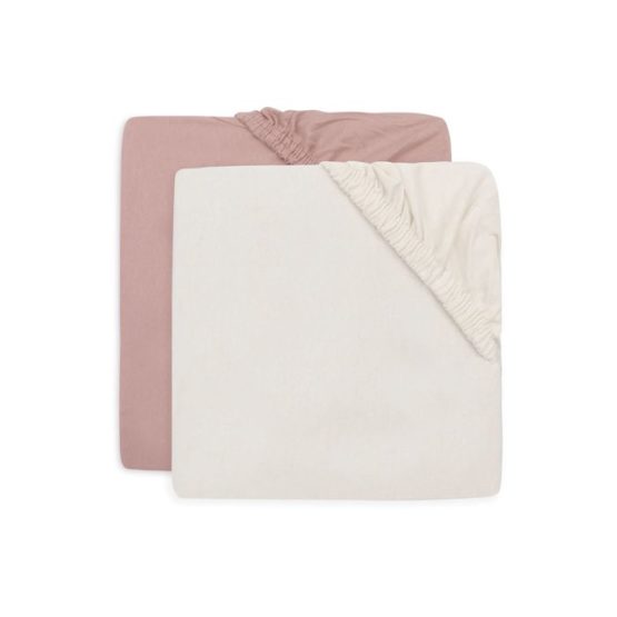 Jollein navlaka za madrac Wild Rose/Ivory 2kom