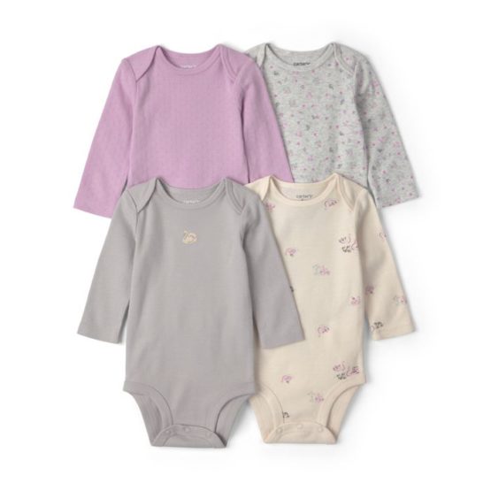 CARTER’S Bodi za bebe 4 kom
