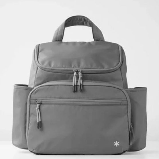 SKIP HOP Torba/ruksak za mamu Forma Sivi