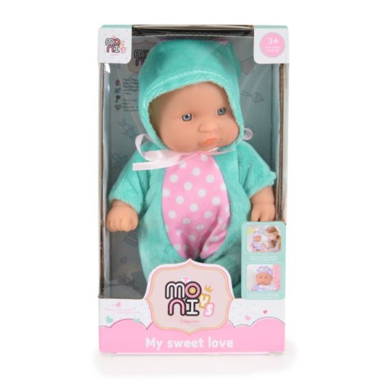 MONI Lutka 20 cm Bunny green