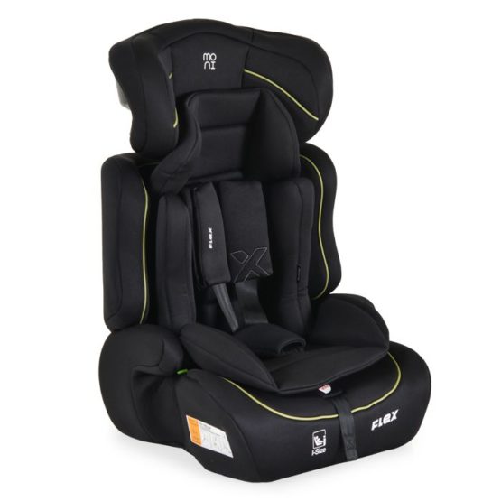 MONI AUTOSJEDALO Flex black 76-150cm